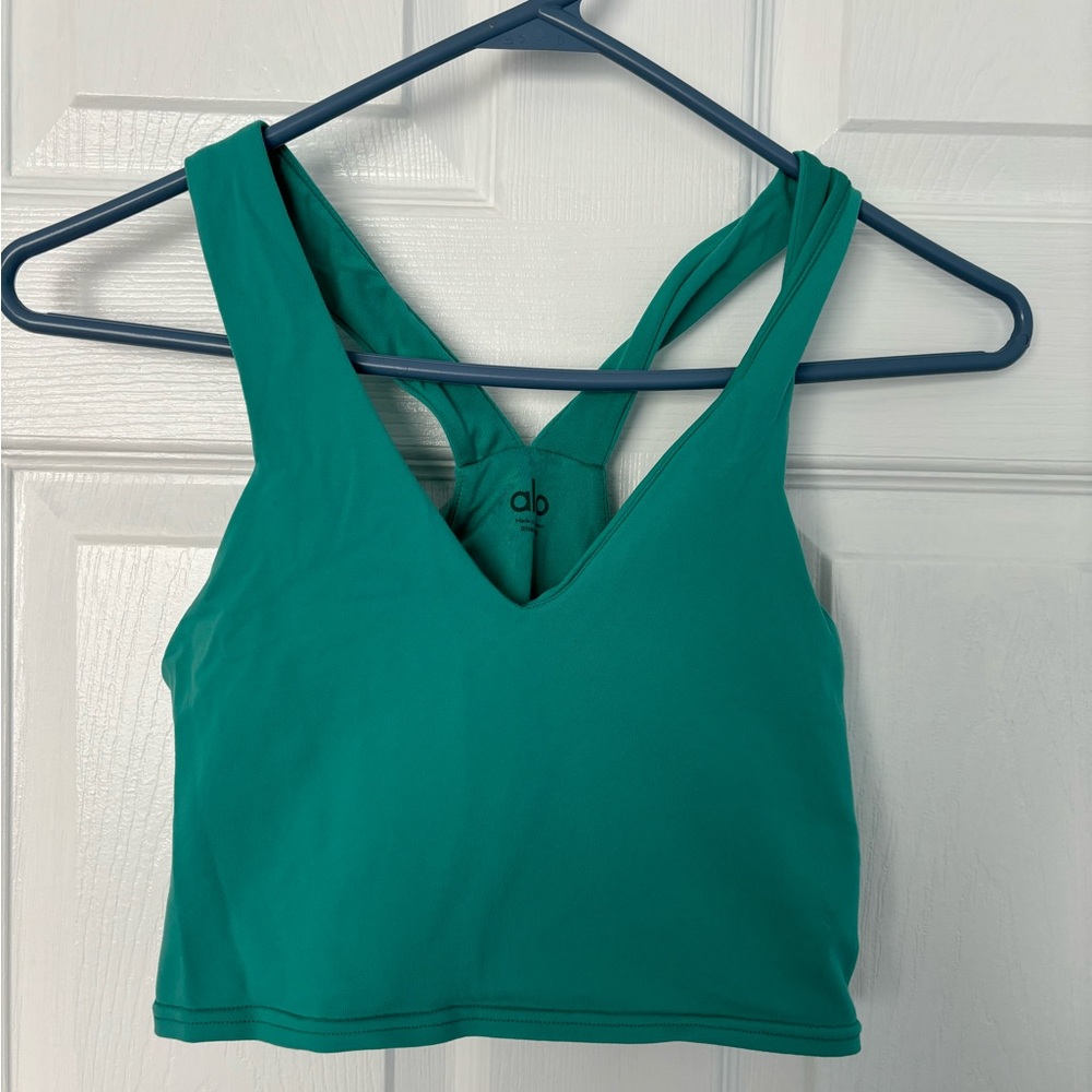 ALO Yoga Teal Tank Top